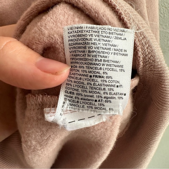 Athleta Pink Balance Hoodie with Front Pocket Medium - Picture 6 of 12